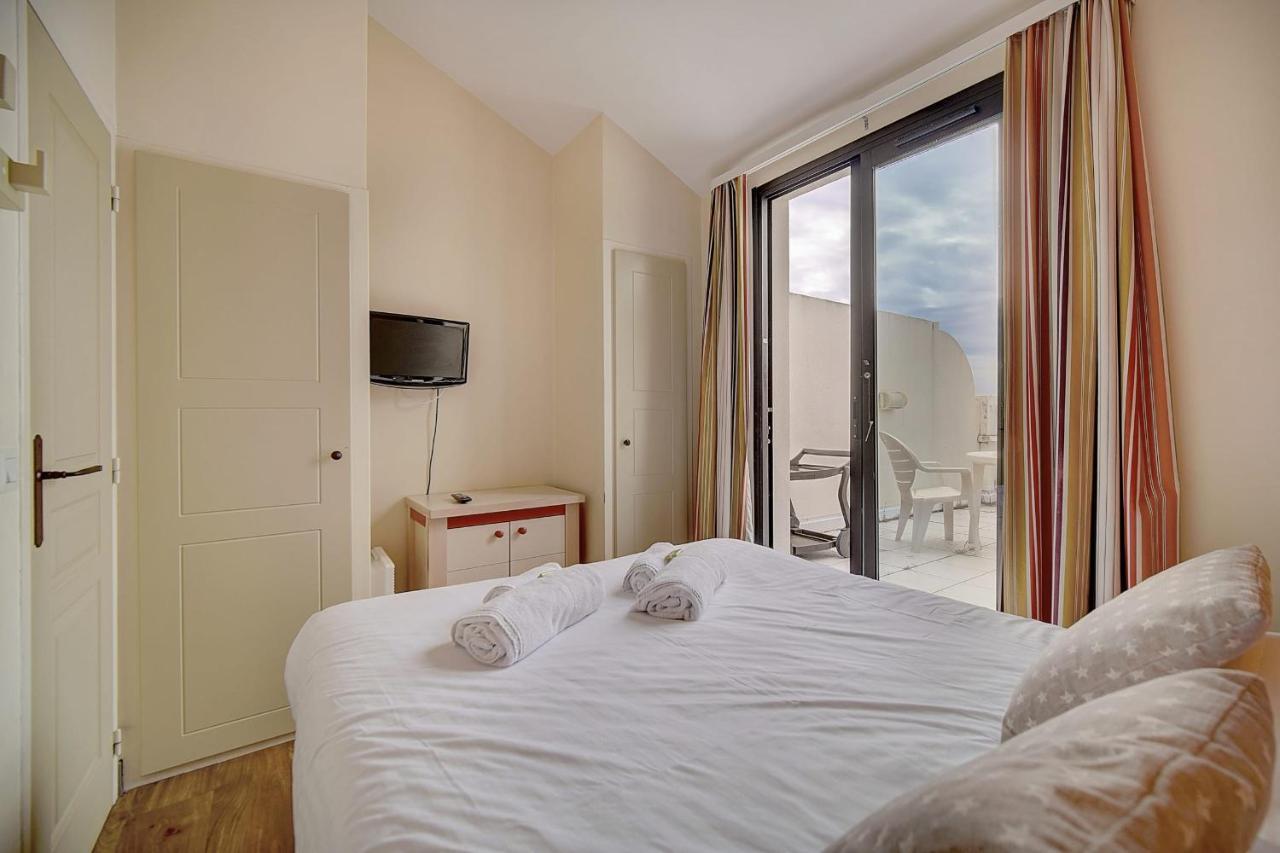 קאן Immogroom - 3 Rooms Sea View - Swimming Pool - Terrace - Parking מראה חיצוני תמונה